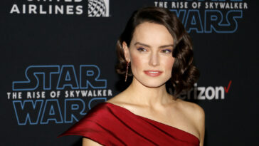 Daisy Ridley at Star Wars premiere